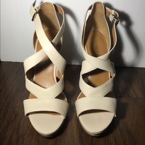 Nine West nude high heel